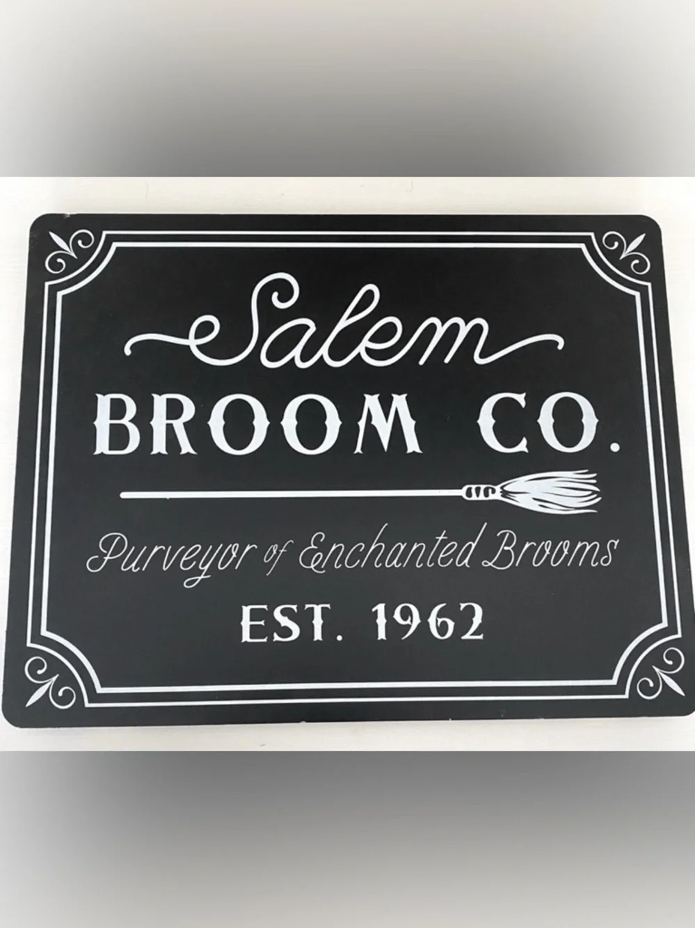 Target 🧹Salem Broom Co. Decor Sign🧙🏽‍♀️